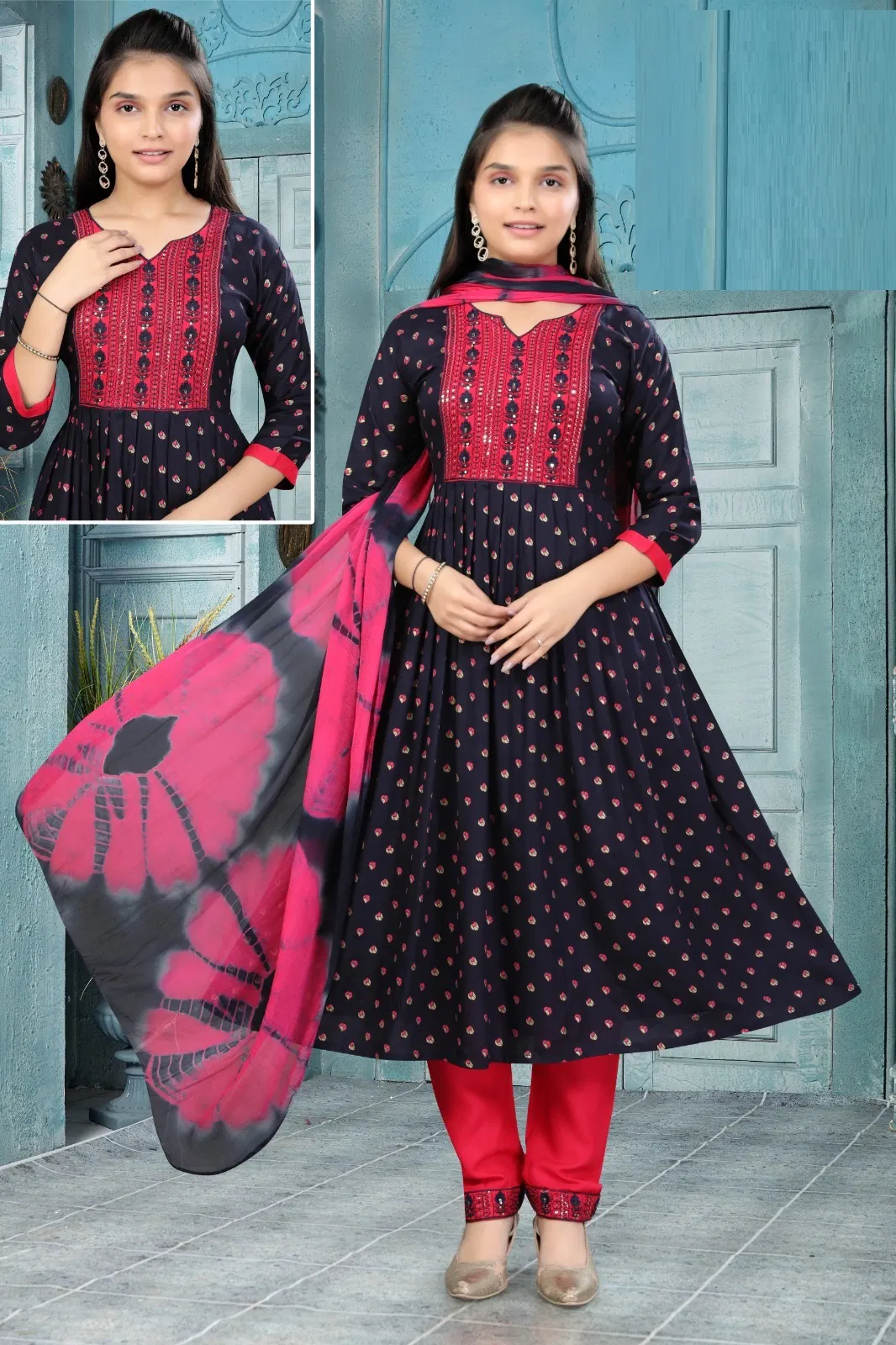 Kids Zenshi Vol 2 Pant Set Girls Wear Kurti Wirh Bottom Dupatta Wholesale Price In Surat
